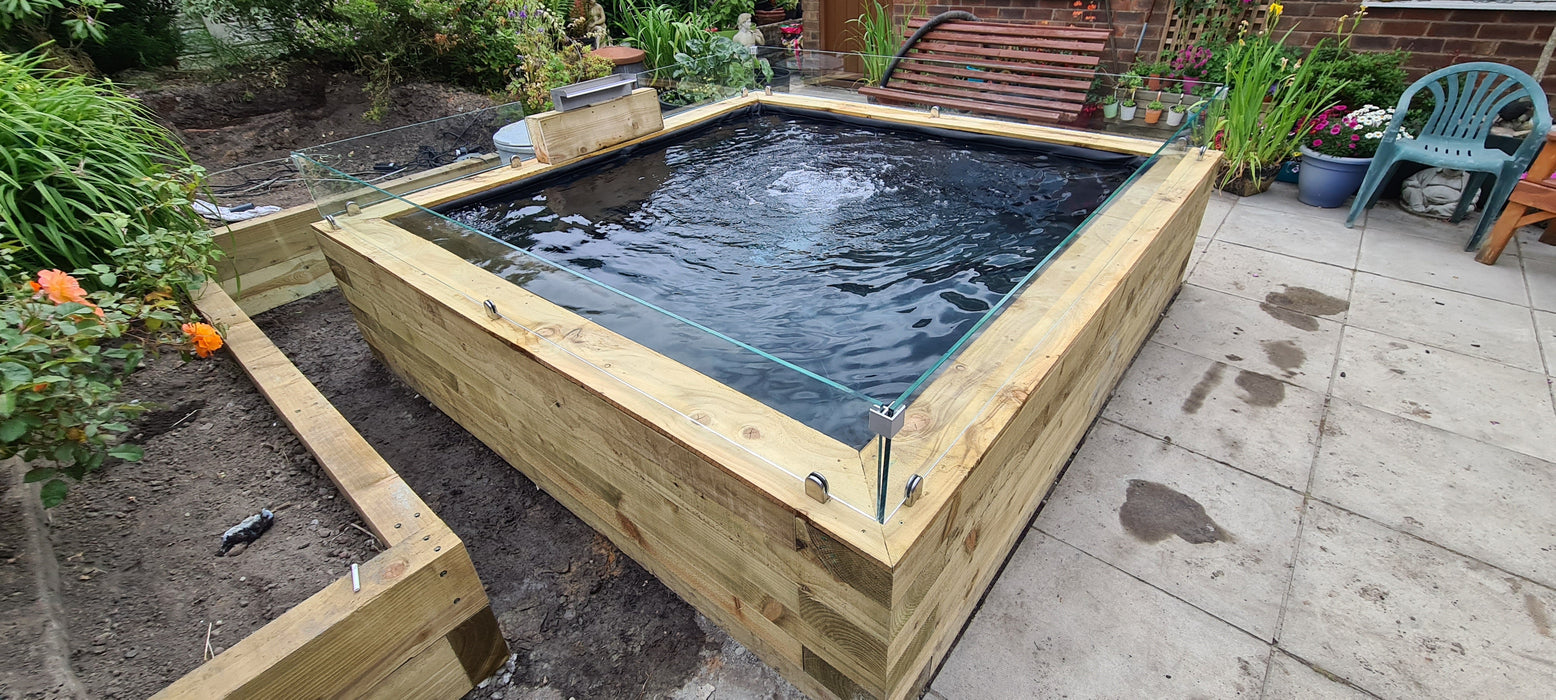 Koi Pond Jump Guards