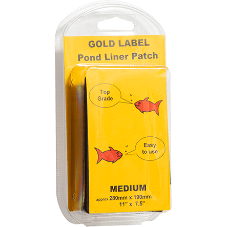 Gold Label Pond Liner Repair Patch Medium