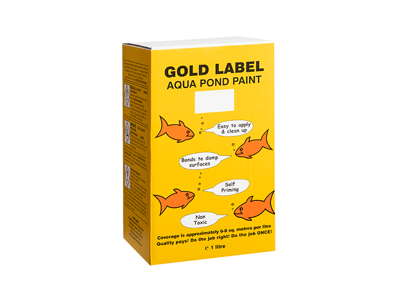 Gold Label Pond Paint Clear 1l